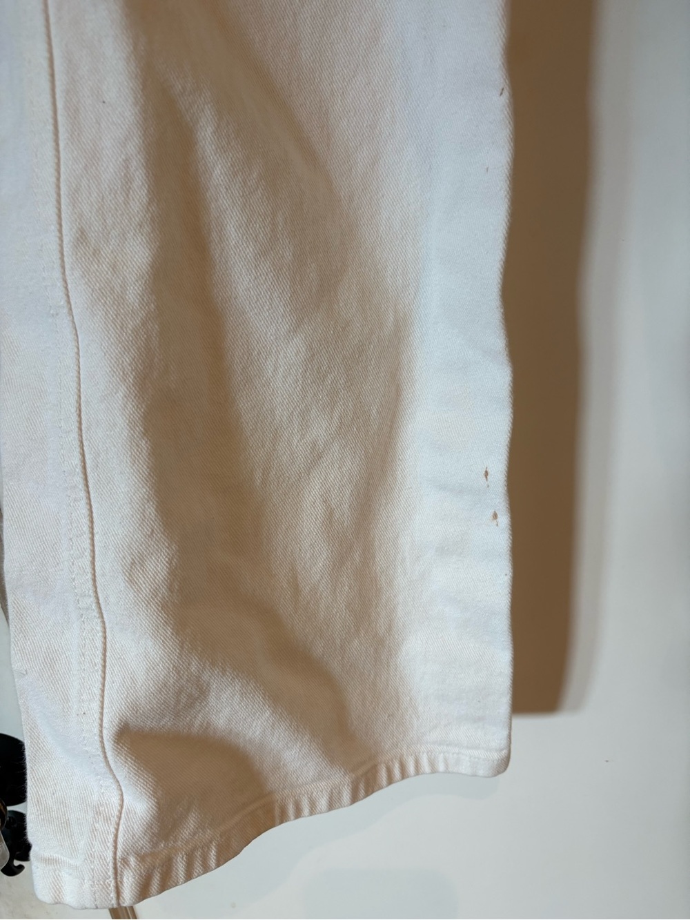 Vintage Chanel Cream Boot Cut Pants with Quilted pockets Size 4 - Picture 7 of 7